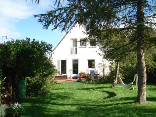 Ansicht des Hauses von der Gartenseite